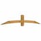 Ekena Millwork Bellingham Rough Sawn Timber Gable Bracket, Western Red Cedar, 96"W x 16"H x 4"D x 4"F, 4/12 Pitch GBW096X16X0404BEL00RWR - alternate 5